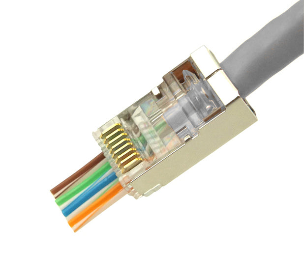 UltraLAN CAT5e EZ Shielded RJ45 Connector (50x Packet)