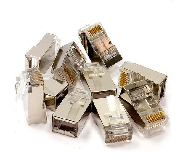 UltraLAN CAT6 Shielded RJ45 Connector (50x Packet)
