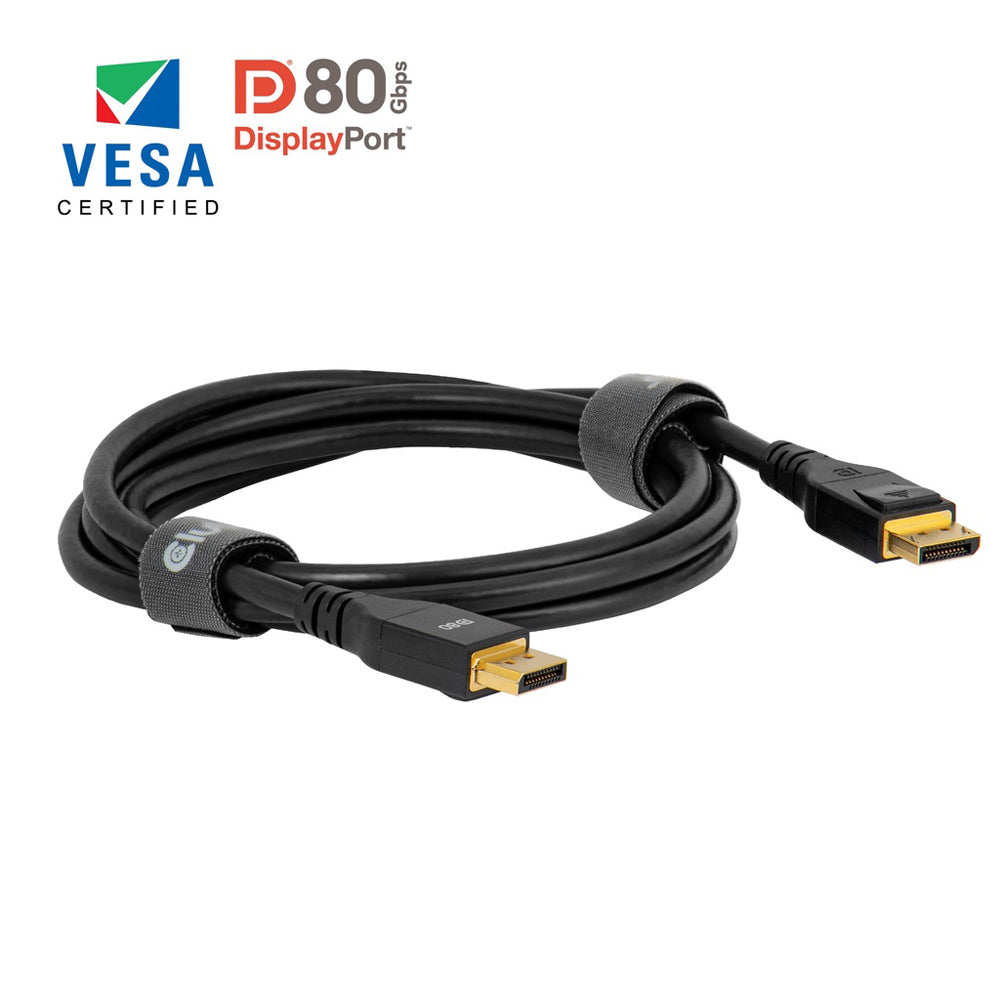 2m 8k 240hz Displayport 2.1 Vesa Dp80 Cable — CLUB3D | Guards on Duty Shop