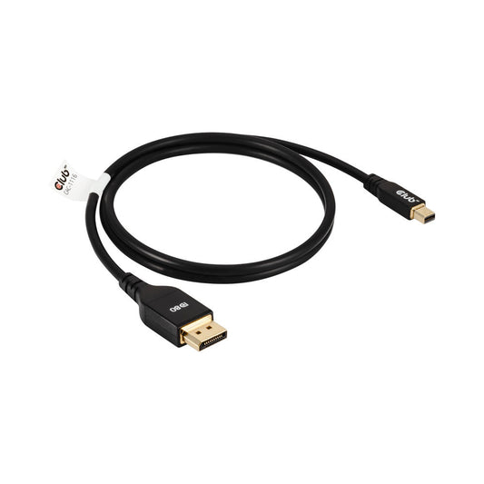 Club3d Cac-1116 1m Mini Displayport to Displayport Dp80 Cable — CLUB3D | Guards on Duty Shop