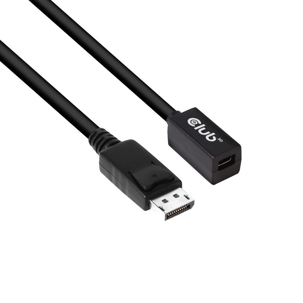1m Mini Displayport F to Displayport M Ext Cable — CLUB3D | Guards on Duty Shop