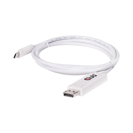 Usb3.1 Type-c Cable to Dp 1.2 Uhd 4k60hz 1.2m — CLUB3D | Guards on Duty Shop