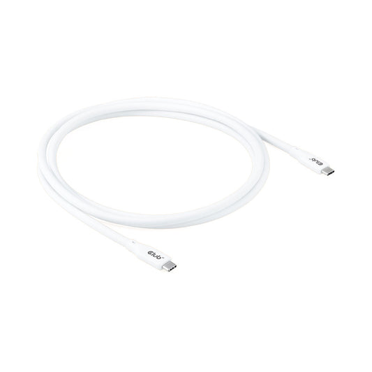Club3d Cac-3001 2m Usb4 Gen2x2 Type-c Bi-directional White Cable — CLUB3D | Guards on Duty Shop