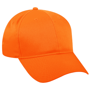 6 Panel Plain Baseball Cap - Navy Red Khaki Green Orange Sand Royal Blue Yellow Maroon