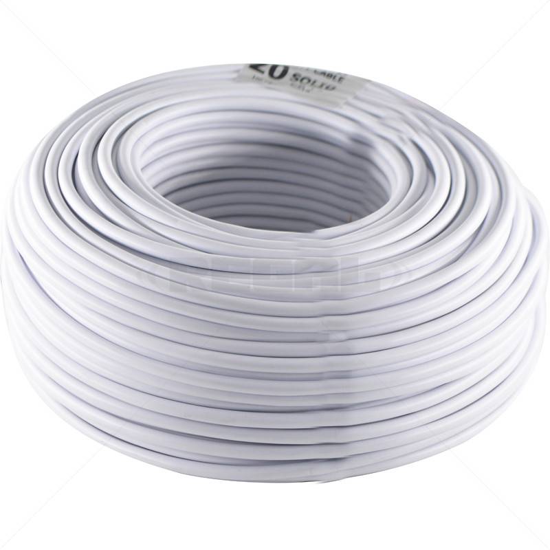 Comms - 20 Core White / 100m BC Tinned