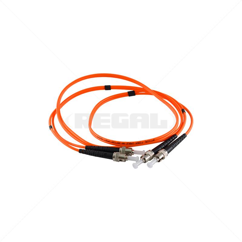 ST-ST Multi Mode Fibre Fly Lead 1m