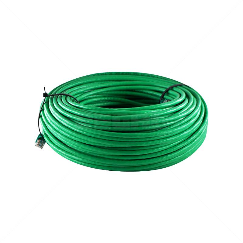 Cable - CAT6e Fly lead 60m Copper Solid - Green