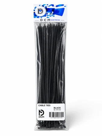 Dcm 388 X 7.8mm Blk Cable Ties