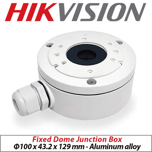 BRKT Junction Box Camera White - Hikvision | Guards on Duty Shop South Africa