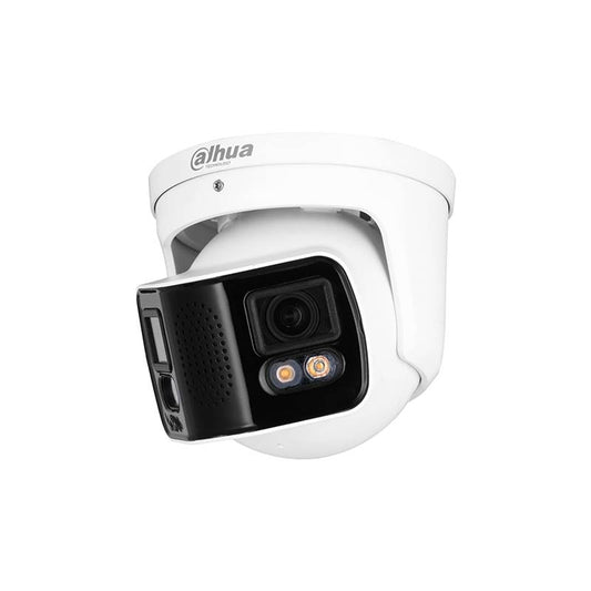 Dahua IP Dome 2x4MP IR 40m 3.6mm WizMind Duo Splicing Mic Speaker IO