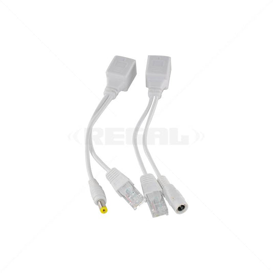 Network Power Passive 10-100 Data and Power Injector Splitter Kit (12-15V)