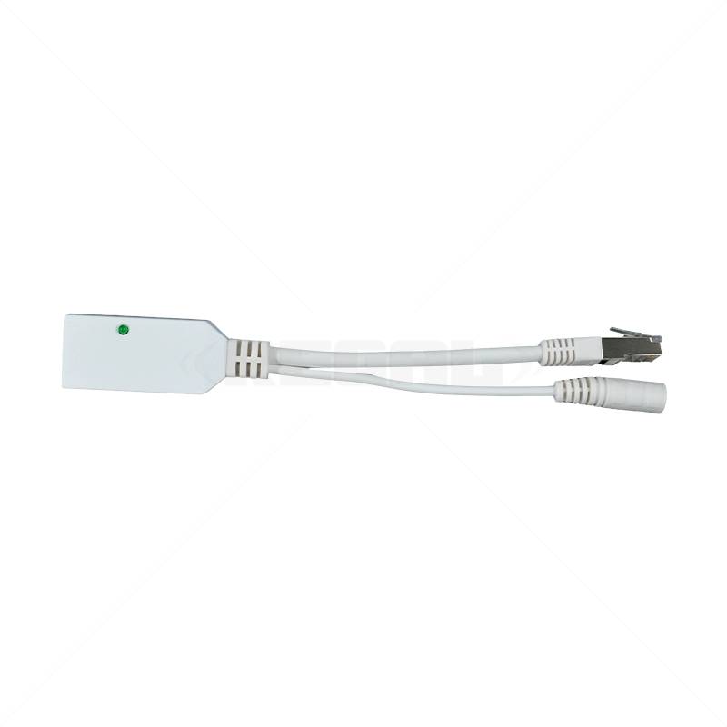 Network Power Passive Gigabit PoE Injector or Splitter from 12V to 56V up to 50m