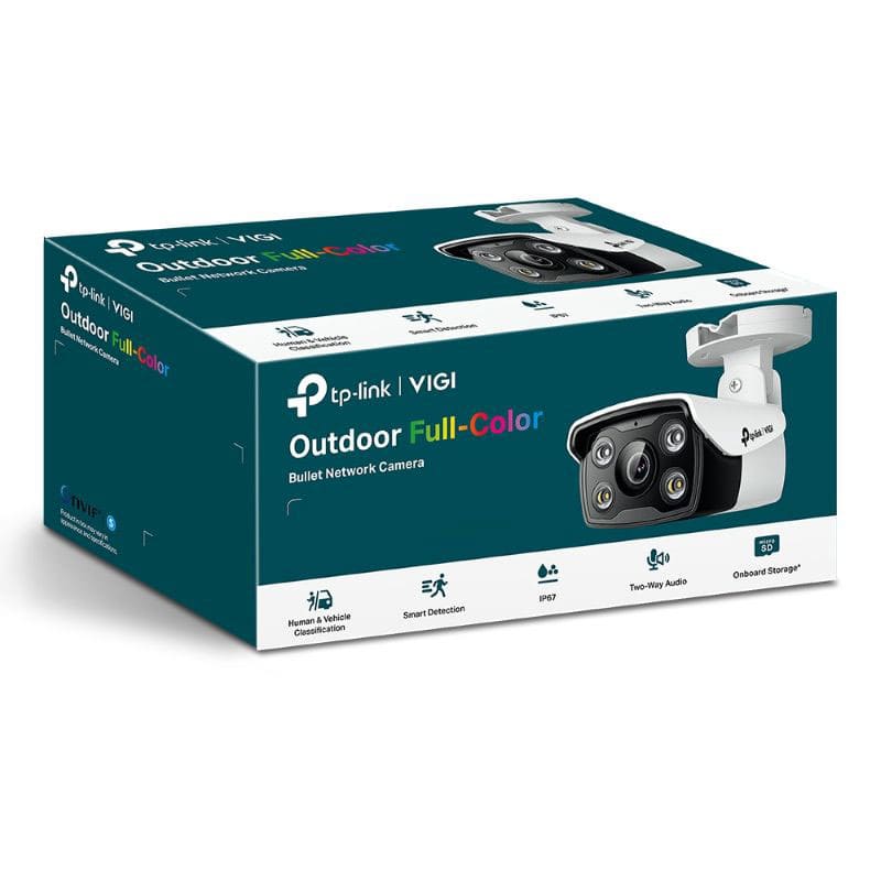 VIGI 3MP Outdoor 24h Full-Colour IP Bullet Cam 2.8mm lens, IR30m, PoE