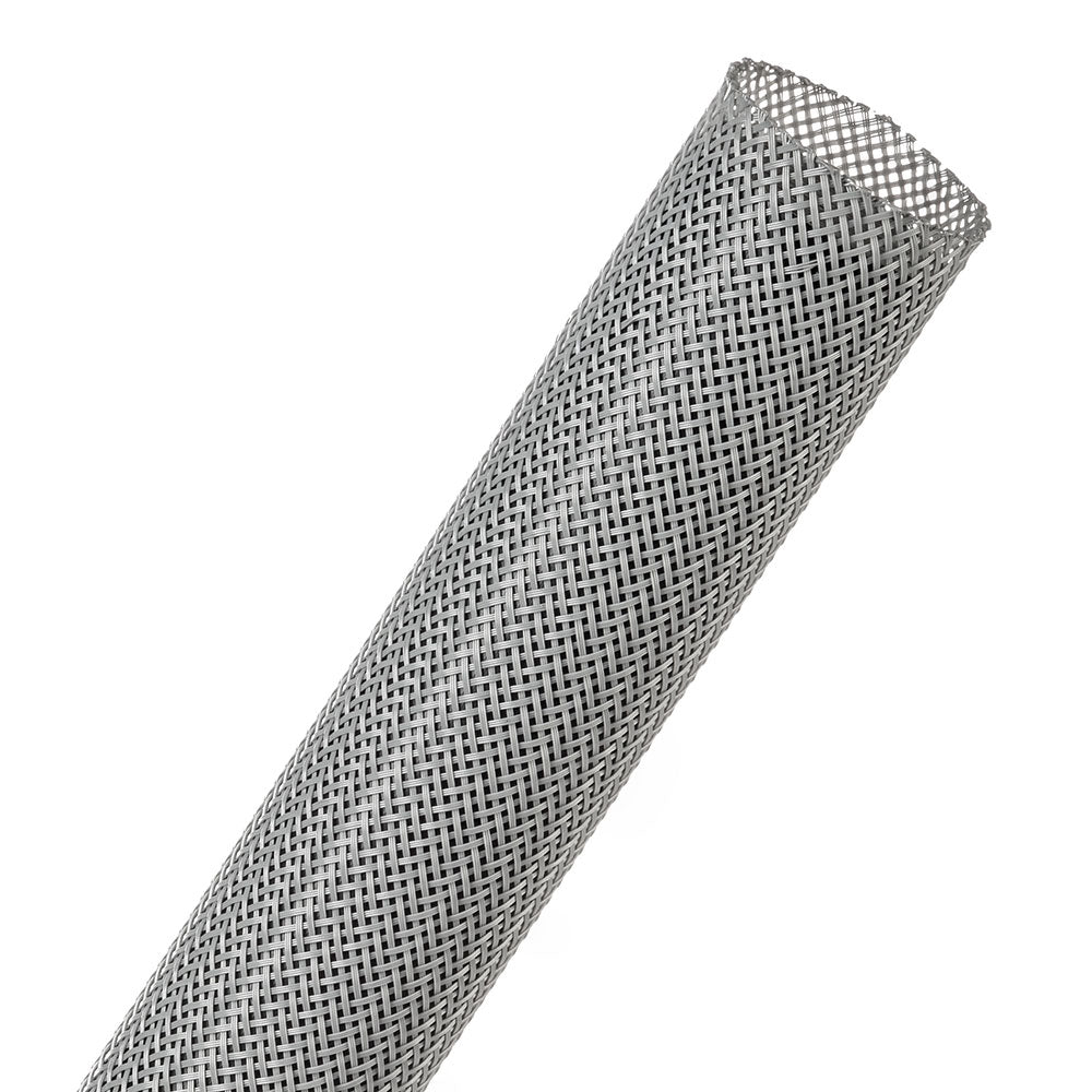 1m Clean Cut Braid 25.4mm Gray (ccp1.00gy) — Techflex | Guards on Duty Shop