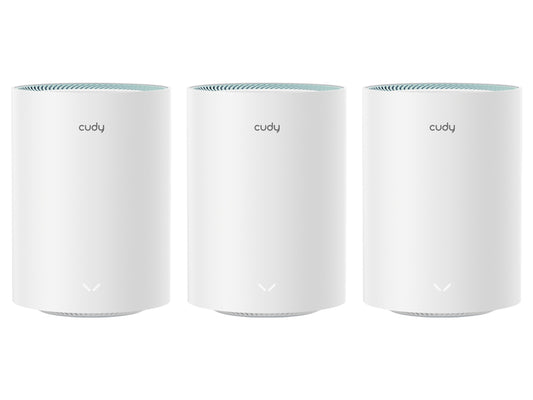 Cudy Dual Band WiFi 5 1200Mbps Gigabit Mesh 3 Pack - Guards On Duty Shop & Security Guards