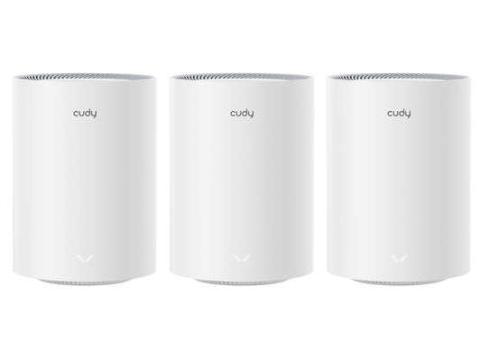 Cudy Dual Band WiFi 6 3000Mbps Multi-Gigabit Mesh 3-Pack - Guards On Duty Shop & Security Guards