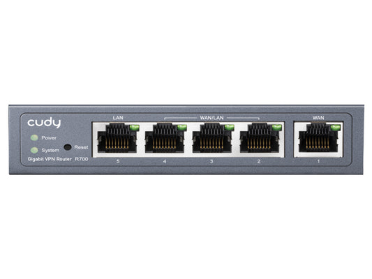Cudy 5 Port Gigabit Multi-WAN VPN Router - Guards On Duty Shop & Security Guards