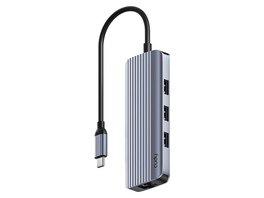 Cudy 6-in-1 4K 60Hz HDMI USB-A and USB-C Gigabit Ethernet Hub - Guards On Duty Shop & Security Guards