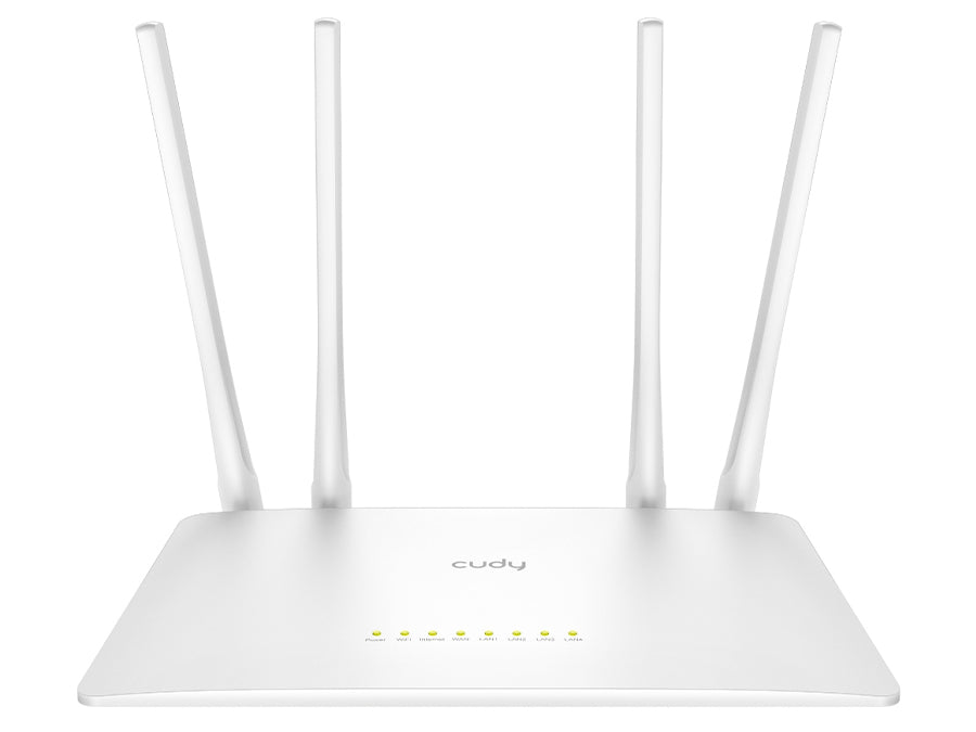 Cudy Dual Band WiFi 5 1200Mbps 5dBi Fast Ethernet Router - Guards On Duty Shop & Security Guards