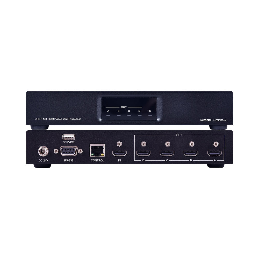 1x4 Video Wall Processor - 4k — Cypress | Guards on Duty Shop