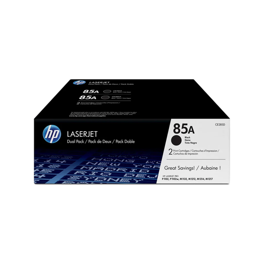 HP 85A 2-Pack Black Original LaserJet Toner - Guards On Duty Shop & Security Guards
