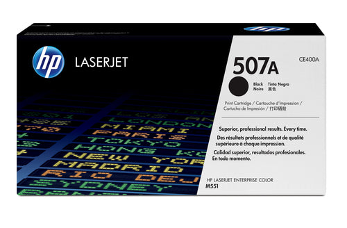 HP LaserJet Enterprise 500 Color M551 Black Print Cartridge - Guards On Duty Shop & Security Guards