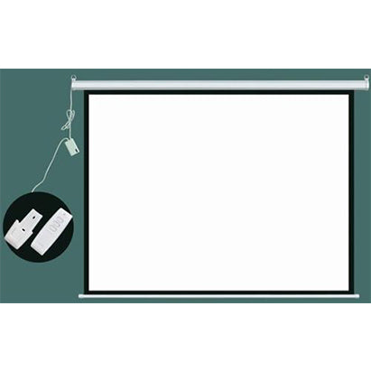 Esquire Motor Screen Projector 180 X 180 With Rf Remote