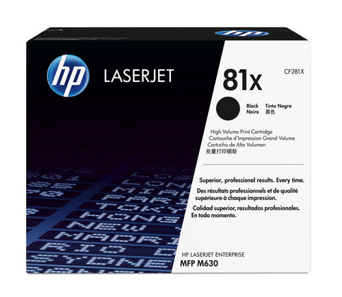 HP 81X Black Toner Cartridge - Guards On Duty Shop & Security Guards