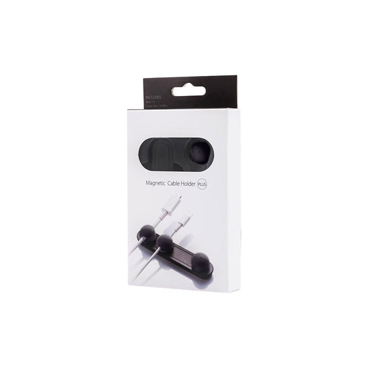 Magnetic Cable Holder, Plus Black — TreAsia | Guards on Duty Shop