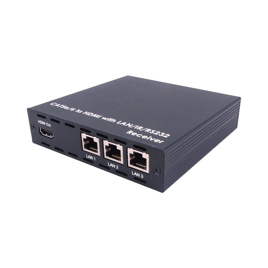 Hdmi to Cat5e/6 with Lan/poe/ir Receiver Ch-1109rx — Cypress | Guards on Duty Shop