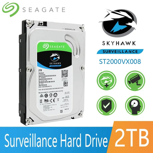 SkyHawk Surveillance HDD 2TB SATA - Seagate | Guards on Duty Shop South Africa