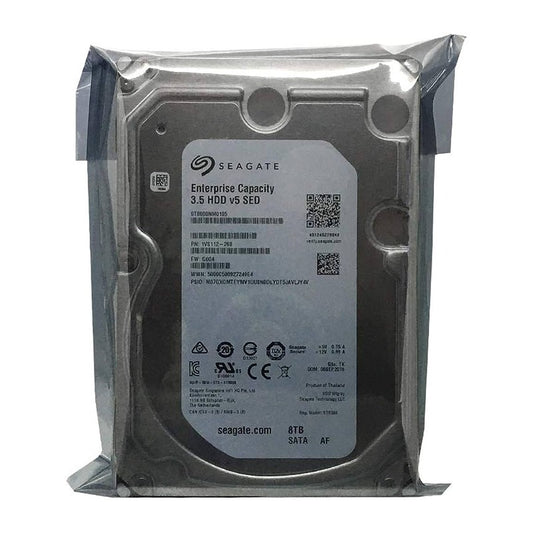 Seagate ST8000NM018B - SEAGATE 8TB HDD EXOS Enterprise HDD Used with Hikvision CVR's 3.5" SAS