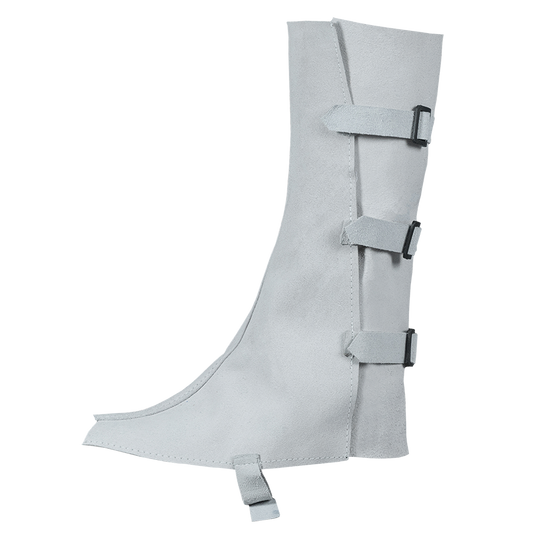 Pinnacle Chrome Leather Ankle Spats (Pack of 2) (Pack of 2)