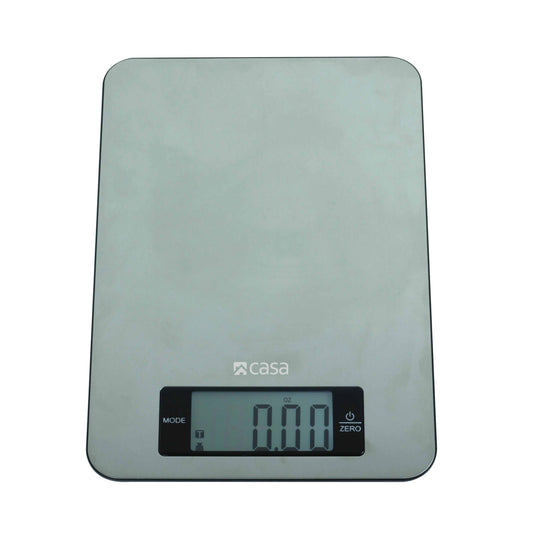 CASA Kitchen Digital Scale - Stainless Steel - Large Display