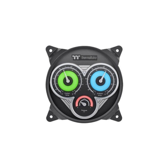 Thermaltake CL-W334-PL00BL-A - TT WATER COOLER Pacific TF3 Liquid Cooling System Dashboard/Temperature & Pressure Sensor/Black