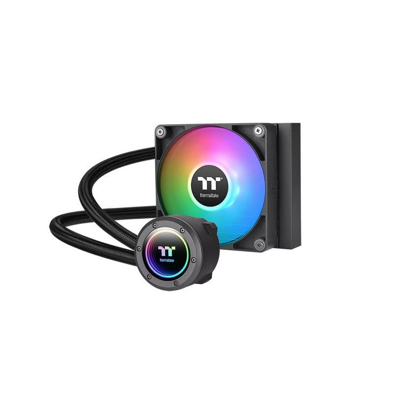Thermaltake CL-W360-PL12SW-A - TT WATER COOLER TH120 V2 ARGB Sync/All-In-One Liquid Cooler System/120 ARGB Fan *1/PWM500~2000RPM/MB