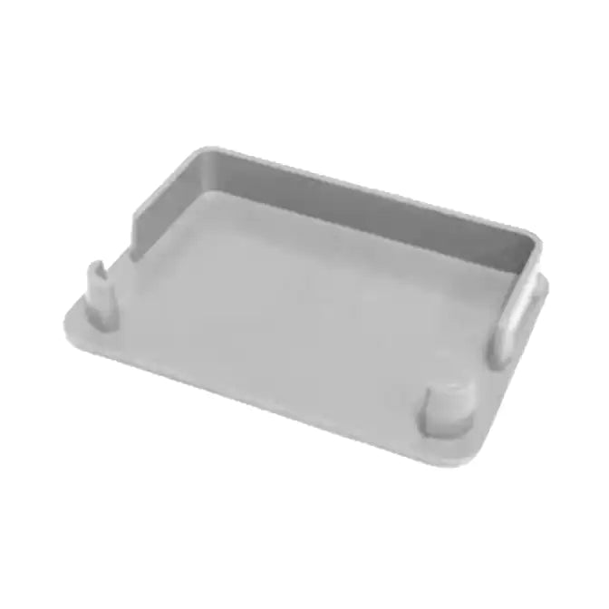 100 x 50 End Cap Pvc Grey - Guards On Duty Shop & Security Guards