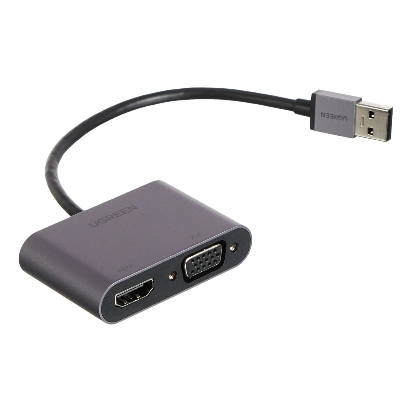 UGREEN CM449 USB-A to HDMI + VGA 1080P Display Adapter - Guards On Duty Shop & Security Guards