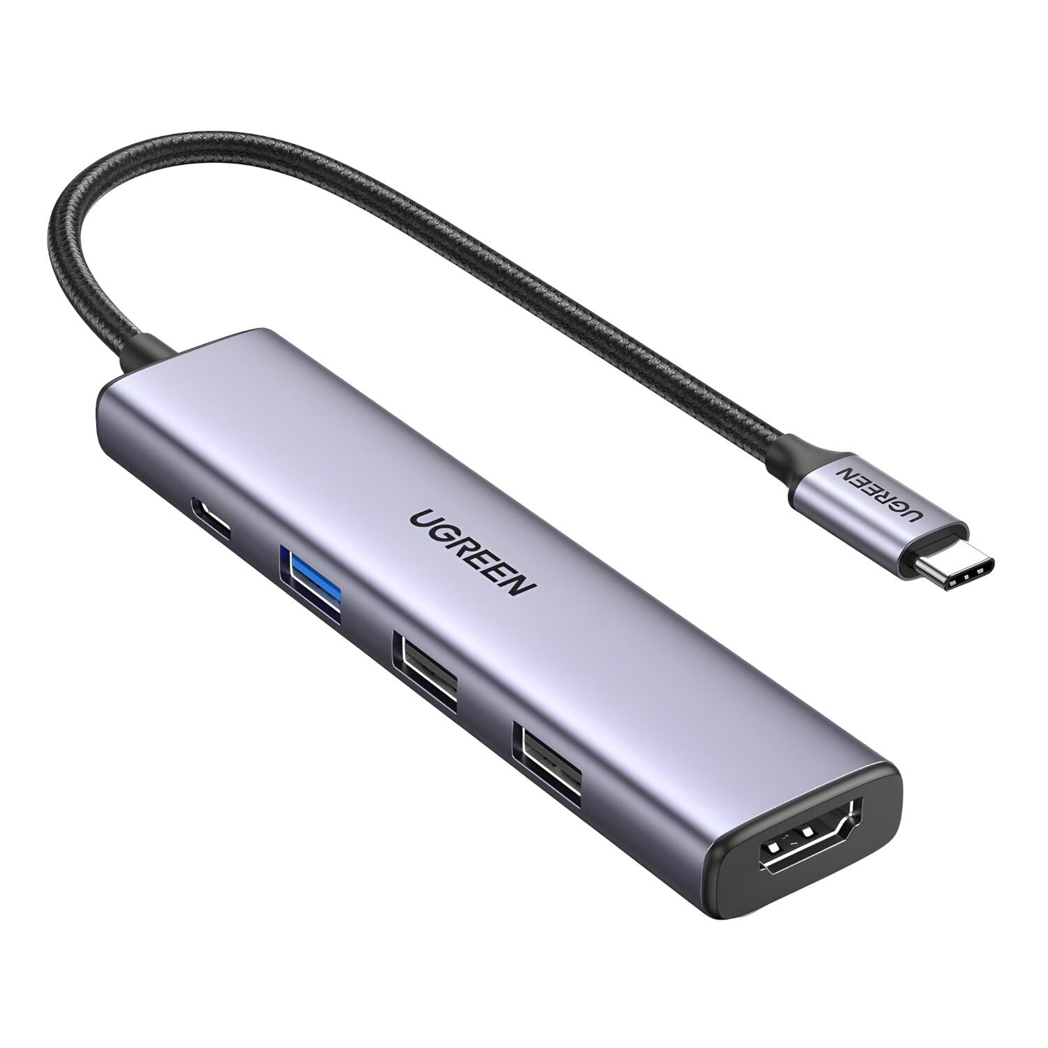 UGREEN Revodok 5-in-1 Type-C Hub | 4K HDMI | Type-C | USB3.0 | USB2.0 - Guards On Duty Shop & Security Guards