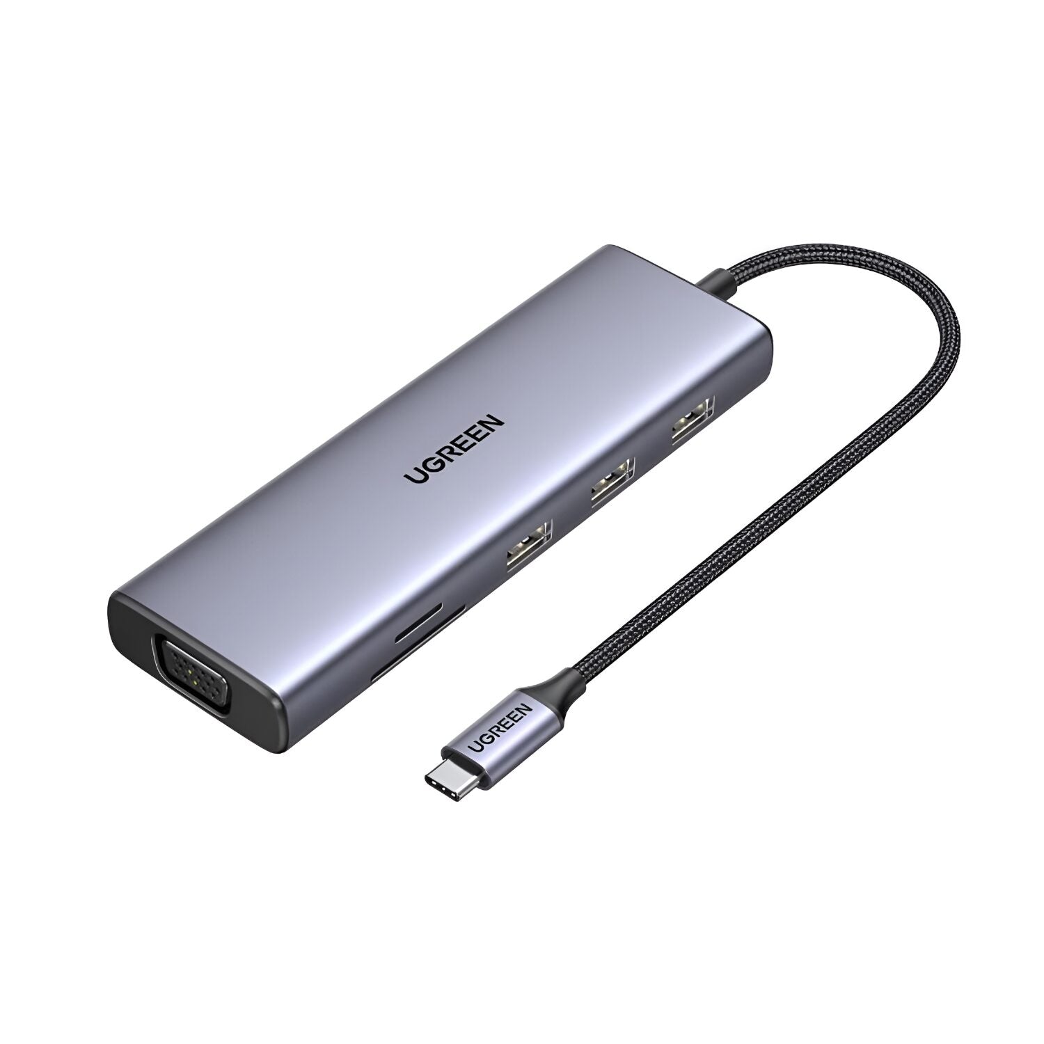 UGREEN 9-in-1 Type-C Hub | HDMI | VGA | LAN | SD/TF | 100W PD | USB3.0 - Guards On Duty Shop & Security Guards