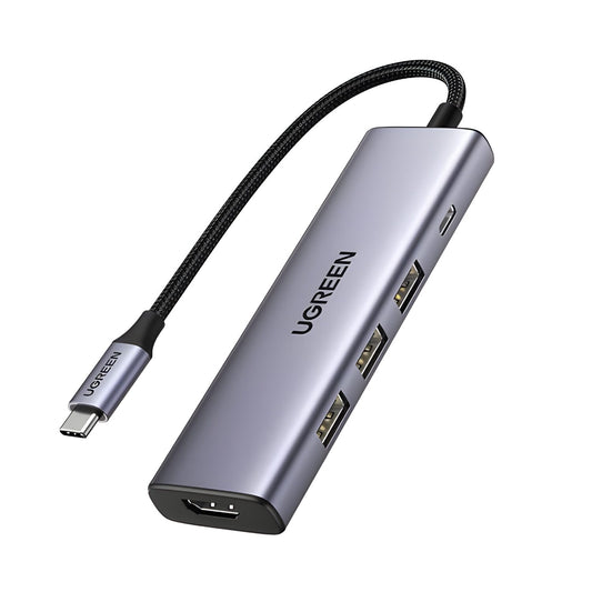 UGREEN Revodok 5-in-1 Type-C Hub | 4K HDMI | Type-C | USB3.0 - Guards On Duty Shop & Security Guards