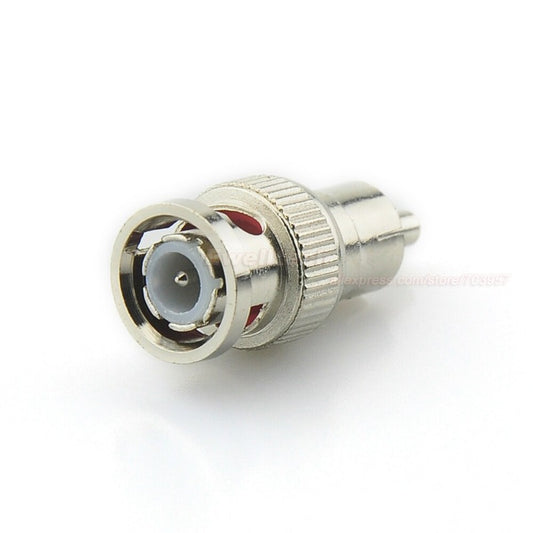 BNC Connector Male to RCA Male Adaptor - Connectors | Guards on Duty Shop South Africa