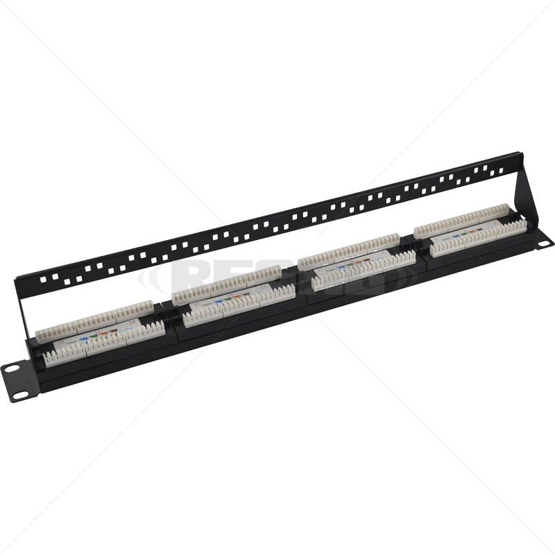 Cabinet Patch Panel CAT5E UTP 24-Port