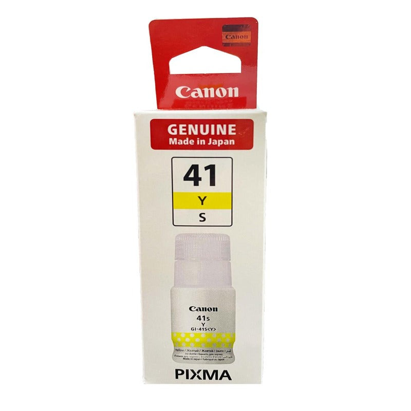 Canon Ink Bottle Gi-41 Standard Yellow - G1420 / G2420 / G2430 / G2470 / G3420 / G3430 / G3470 - Yield of 3 100 — Canon | Guards on Duty Shop South Africa