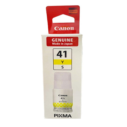 Canon Ink Bottle Gi-41 Standard Yellow - G1420 / G2420 / G2430 / G2470 / G3420 / G3430 / G3470 - Yield of 3 100 — Canon | Guards on Duty Shop South Africa