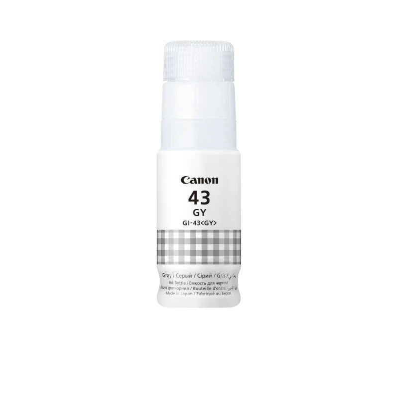 Canon Ink Bottle Gi-43 Grey - G540 / G640 - Yield of 3 800 (4 X 6 Photos) — Canon | Guards on Duty Shop South Africa