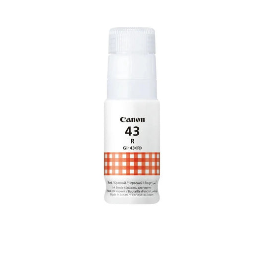 Canon Ink Bottle Gi-43 Red - G540 / G640 - Yield of 3 800 (4 X 6 Photos) — Canon | Guards on Duty Shop South Africa