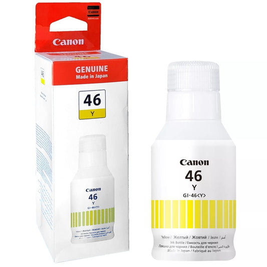 Canon Ink Bottle Gi-46 Yellow - Gx3040 / Gx4040 / Gx6040 / Gx7040 - Yield of 14 000 — Canon | Guards on Duty Shop South Africa