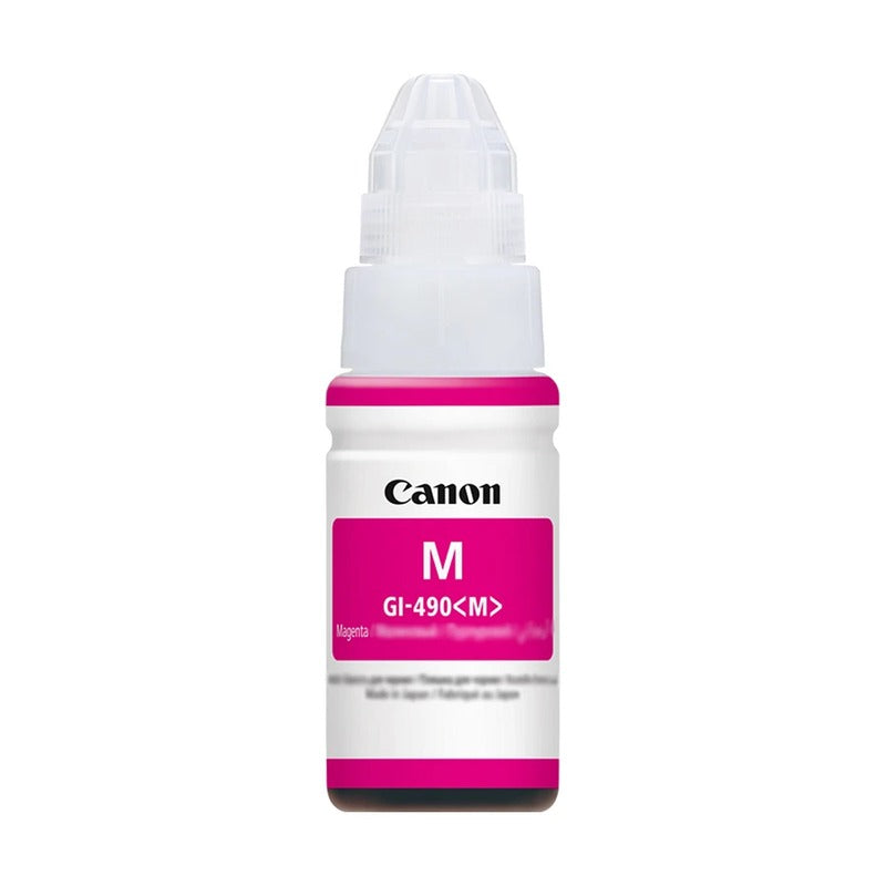 Canon Gi-490 Magenta Ink Bottle - G1410 / G1411 / G2410 / G2411 / G3410 / G3411 / G4410 / G4411 = 7,000 Pages — Canon | Guards on Duty Shop South Africa