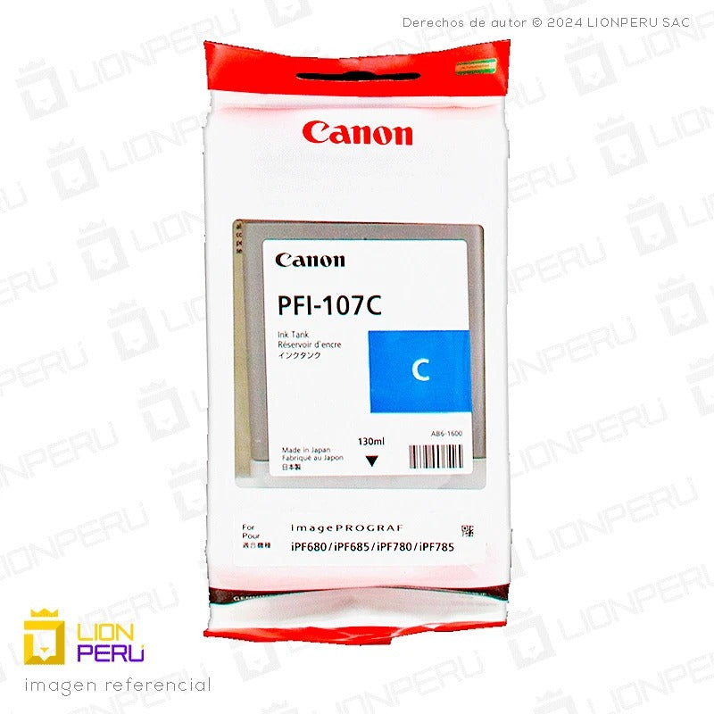 Canon Ink Tank Pfi-107 Cyan — Canon | Guards on Duty Shop South Africa